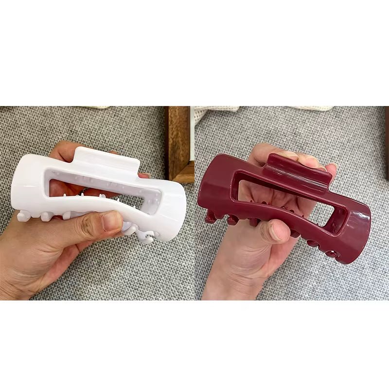 Soft Silicone Shark Hair Claw Clip – Non - Slip, Break - Resistant Grip for Women | Durable & Comfortable for Daily Wear & Sports - Sure Gadget