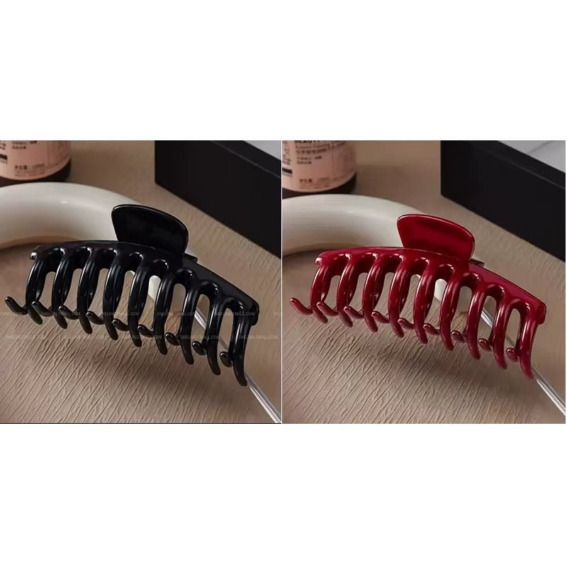 Soft Silicone Shark Hair Claw Clip – Non - Slip, Break - Resistant Grip for Women | Durable & Comfortable for Daily Wear & Sports - Sure Gadget