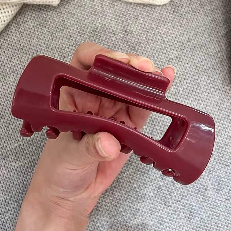 Soft Silicone Shark Hair Claw Clip – Non - Slip, Break - Resistant Grip for Women | Durable & Comfortable for Daily Wear & Sports - Sure Gadget