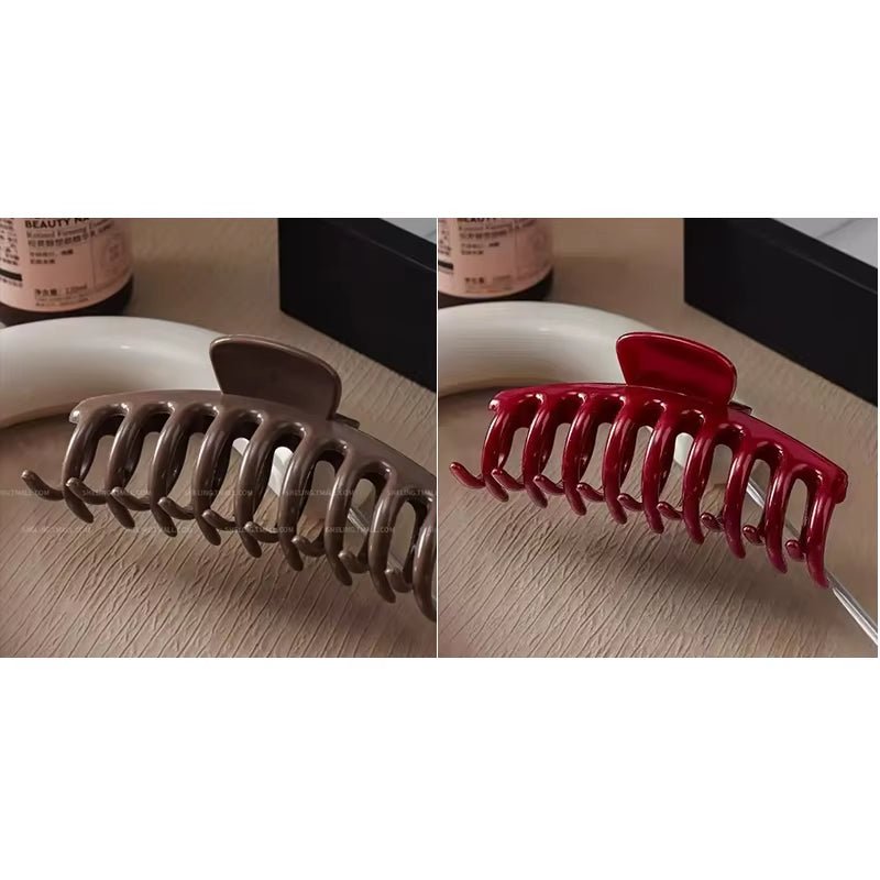 Soft Silicone Shark Hair Claw Clip – Non - Slip, Break - Resistant Grip for Women | Durable & Comfortable for Daily Wear & Sports - Sure Gadget