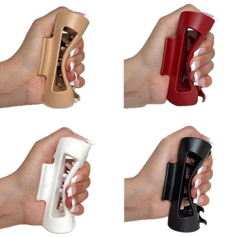 Soft Silicone Shark Hair Claw Clip – Non - Slip, Break - Resistant Grip for Women | Durable & Comfortable for Daily Wear & Sports - Sure Gadget