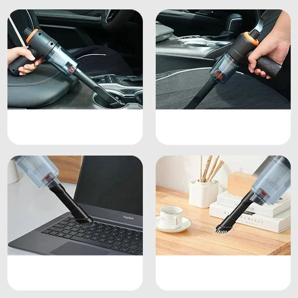 UltraClean Wireless Car Vacuum – Powerful Portable Suction - Sure GadgetWireless Car Vacuum