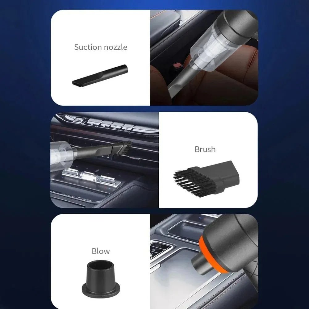 UltraClean Wireless Car Vacuum – Powerful Portable Suction - Sure GadgetWireless Car Vacuum